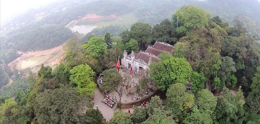 Toàn cảnh đền hùng phú thọ